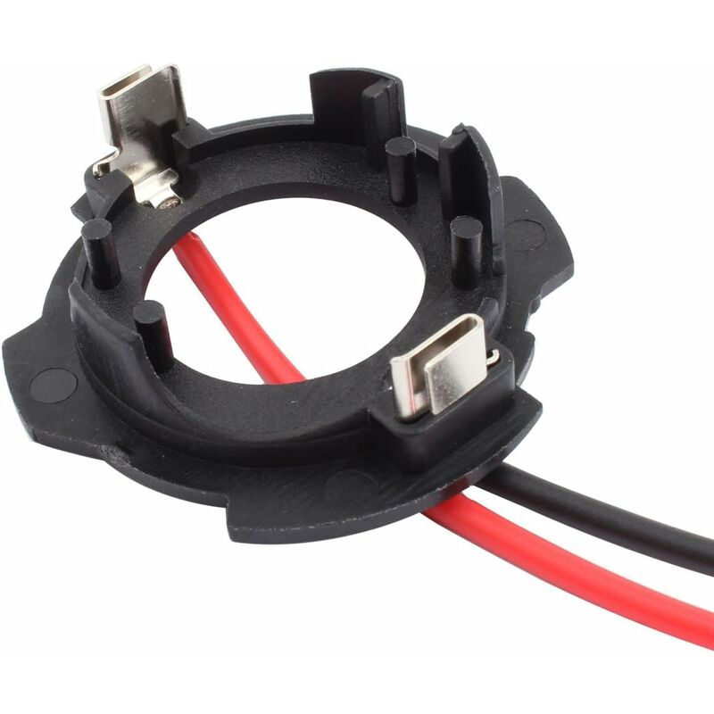 H7 LED Headlight Bulb Adapter Holder Retainers For Golf 5 Mk5 Gti Jetta