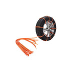 Tire Chain Snow Sock Tire Chains Universal Anti-Skid Tire Chains, Nylon Auto Reusable Emergency Car Universal Fit Snow
