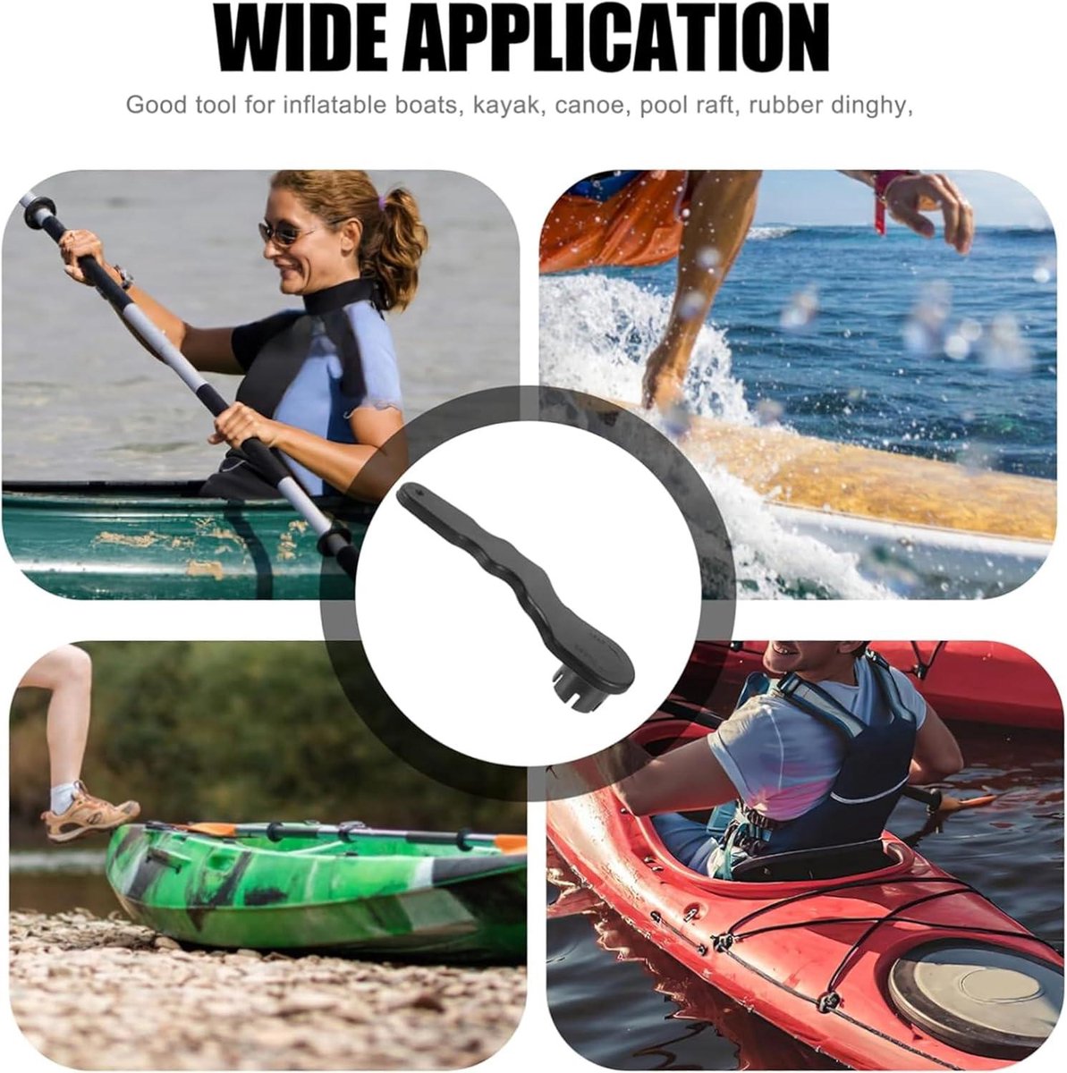 Paddleboard Valve Wrench, Kayak Plastic Wrench, SUP Baby Clothing Accessories, Fishing Tools, Valve Tool