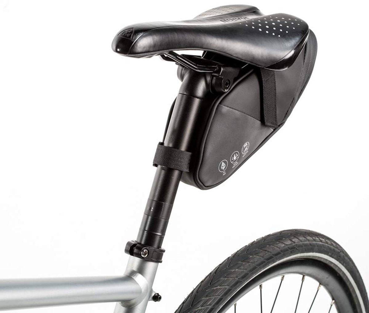 Bicycle saddle bag - Bicycle panniers - Bicycle panniers for e-bikes - Universal bicycle pannier - Road bike - Mountain bike - Bag - Black