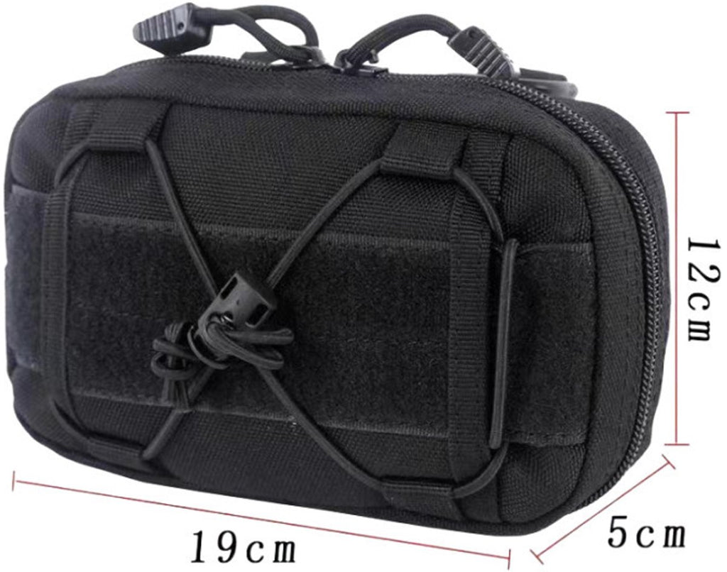Fanny pack - Men's fanny packs - Tactical fanny pack - Small bag - Waterproof and multifunctional - Suitable for camping, hiking and hunting