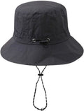 Sun hat - Fishing hat - Foldable fishing hat for women and men - UPF 50+ sun protection and waterproofing - Unisex summer hat - Hiking and rain hat - 54-58 cm