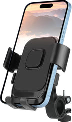 Bicycle Phone Holder - Motorcycle Phone Holder - 1 Second Automatic Locking - 360 Degree Rotating Bicycle Handlebar Phone Holder - Suitable for Mountain Bikes, Electric Scooters, and Other Models