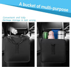 Universal Car Back Seat Storage Bag, Waterproof Small Garbage Container for Travel and Car Interior, Compatible with All Cars