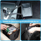 Universal Car Back Seat Storage Bag, Waterproof Small Garbage Container for Travel and Car Interior, Compatible with All Cars