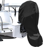 600D Oxford Cloth Outboard Motor Cover, Waterproof UV Resistant Boat Engine Protective Cover for Yacht Fishing Boat（60-100HP）