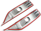BYD Shark 6 Side Fender Marker Light Covers | 3 Surface Finishes Available: Black, Chrome, Carbon Fiber Truck Exterior Cover (Carbon Fiber)