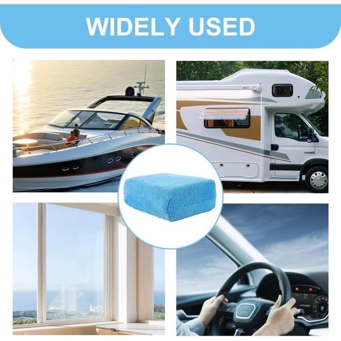 Anti Fog Microfiber Car Cleaning Cloth for Rearview Mirror Glass Windows