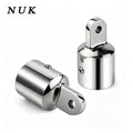 316 Stainless Steel Top Eye End Cap, Marine Top Slide Cap, Boat Canopy Fitting Hardware for  Tube, Yacht Awning Connector(Single top 32mm)