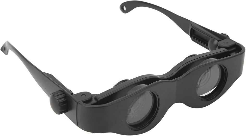 Hands-free binocular glasses for fishing—portable, adjustable-focus, dual-lens eyewear suitable for fishing, birdwatching, watching TV, and sports; offers high-definition clarity.