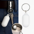 Floating Keychain I ABS I Bumper I Key Driver I Floating I Oval I White