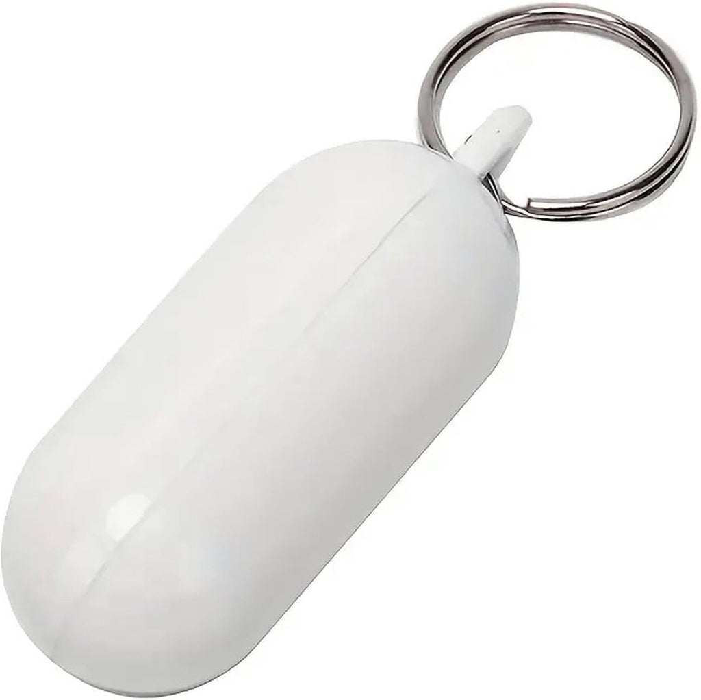 Floating Keychain I ABS I Bumper I Key Driver I Floating I Oval I White