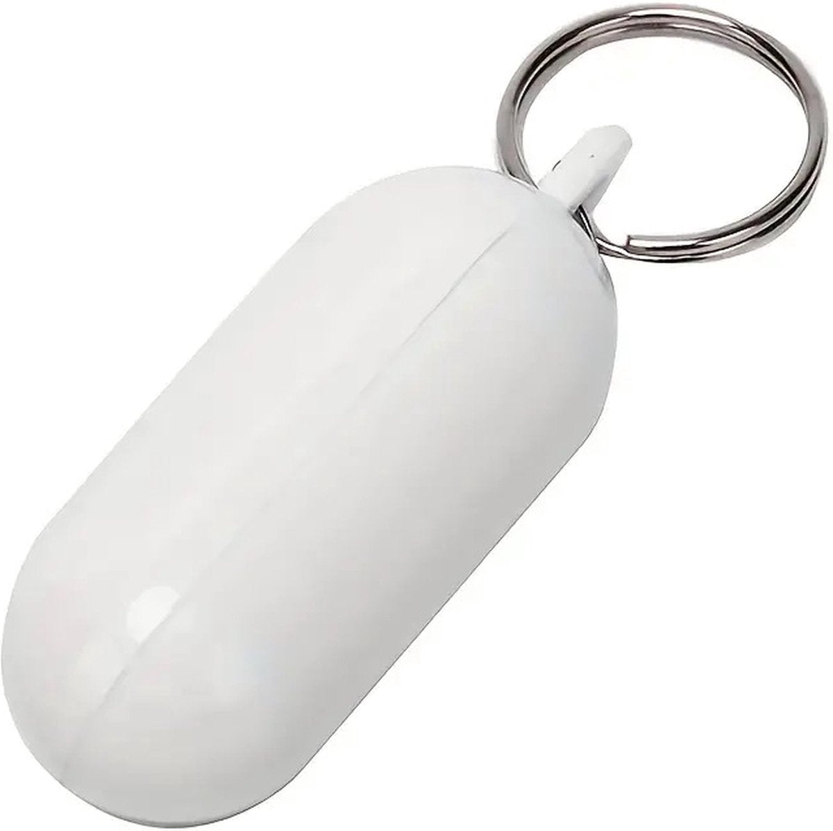 Floating Keychain I ABS I Bumper I Key Driver I Floating I Oval I White