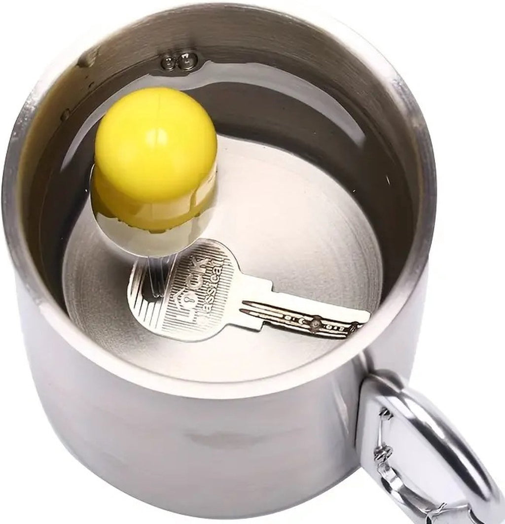 Floating Keychain I ABS I Bumper I Key Driver I Floating I Oval I White