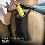 Car Waste Bag | Car Waste Bag | Car Trash Can | Car Trash Can | Mountable | Headrest Waste Bag