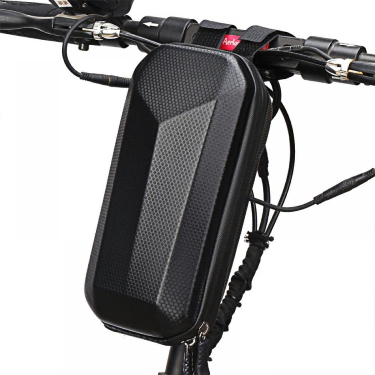 Waterproof storage bag for scooters - Hard scooter handlebar bag - Front bag for electric scooter - Accessories for adult scooters