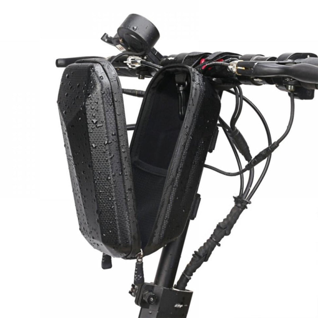 Waterproof storage bag for scooters - Hard scooter handlebar bag - Front bag for electric scooter - Accessories for adult scooters