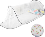 Mosquito Net Bed - Foldable Mosquito Net - L210x H56x W80cm - Pop-Up Mosquito Net Bed - Mosquito Net Tent - Mosquito Net - Cupola - Mosquito Net - Pop-Up Bed Tent - Anti-Mosquito, No Installation Required - Suitable For Camping, Backyard, Foldable Travel