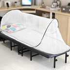 Mosquito Net Bed - Foldable Mosquito Net - L210x H56x W80cm - Pop-Up Mosquito Net Bed - Mosquito Net Tent - Mosquito Net - Cupola - Mosquito Net - Pop-Up Bed Tent - Anti-Mosquito, No Installation Required - Suitable For Camping, Backyard, Foldable Travel