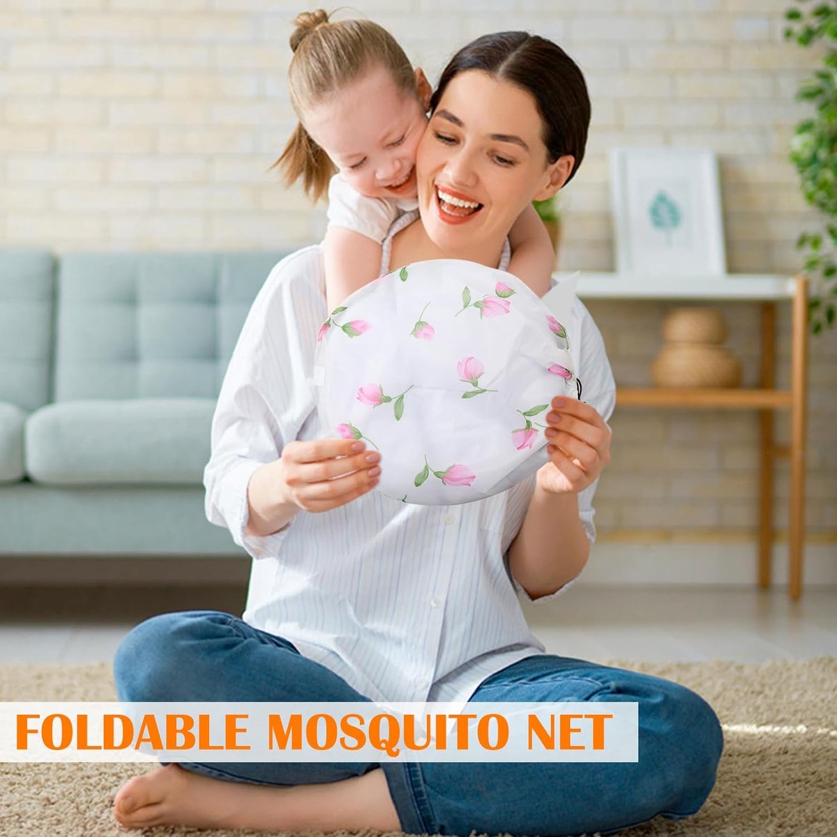 Mosquito Net Bed - Foldable Mosquito Net - L210x H56x W80cm - Pop-Up Mosquito Net Bed - Mosquito Net Tent - Mosquito Net - Cupola - Mosquito Net - Pop-Up Bed Tent - Anti-Mosquito, No Installation Required - Suitable For Camping, Backyard, Foldable Travel