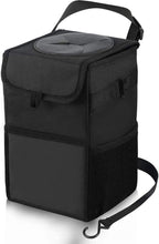 Car Trash Can - Car Seat Organizer - 6 L - Waterproof - Car Interior Accessories - Portable Vehicle Trash Can - Leak-Proof and Foldable Waste Bin - Extra Storage Bags - Car Storage - Trash Can - Trash Can Organizer - Travel Goods - Black
