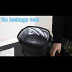 Car Trash Can - Car Seat Organizer - 6 L - Waterproof - Car Interior Accessories - Portable Vehicle Trash Can - Leak-Proof and Foldable Waste Bin - Extra Storage Bags - Car Storage - Trash Can - Trash Can Organizer - Travel Goods - Black