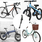 18 Inch - Bicycle Stand for Children's Bikes - MTB Kickstand - Single Bicycle Stand - Bicycle Accessories for Children - Bicycle Stand - Side Stand for Bicycles - Bicycle, E-Bike, City Bike & Mountain Bike - Pink - Easy to Install