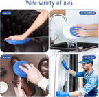 Polishing Sponge - Car Polishing Pads - Car Cleaning Sponges Polishing Pads - For Car Care - Polish Foam Applicator Pads - 6 Pieces ø 125mm - For Cars, Trucks, Boats, Cleaning and Fine Polishing