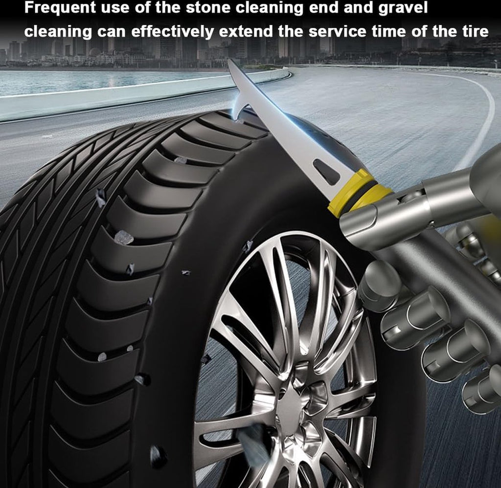 Ice Scraper - Ice Scraper For Car - Stone Tire Pick - Snow Blower - Ice Scraper With Handle - Window Scraper - Car Accessories - Scraper - For Defrosting, Removing Water And Removing Ice - 2 Pieces