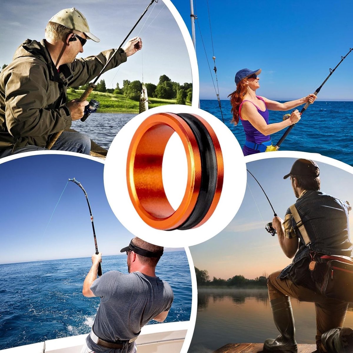 Fishing Line - Fishing Thread - Professional Line Pull Ring - Prevent Hand Scratches - Portable Practical - Sturdy Fishing Gear Accessories - Handy Tool - for fishing enthusiasts Enthusiasts / Beginners / Professionals