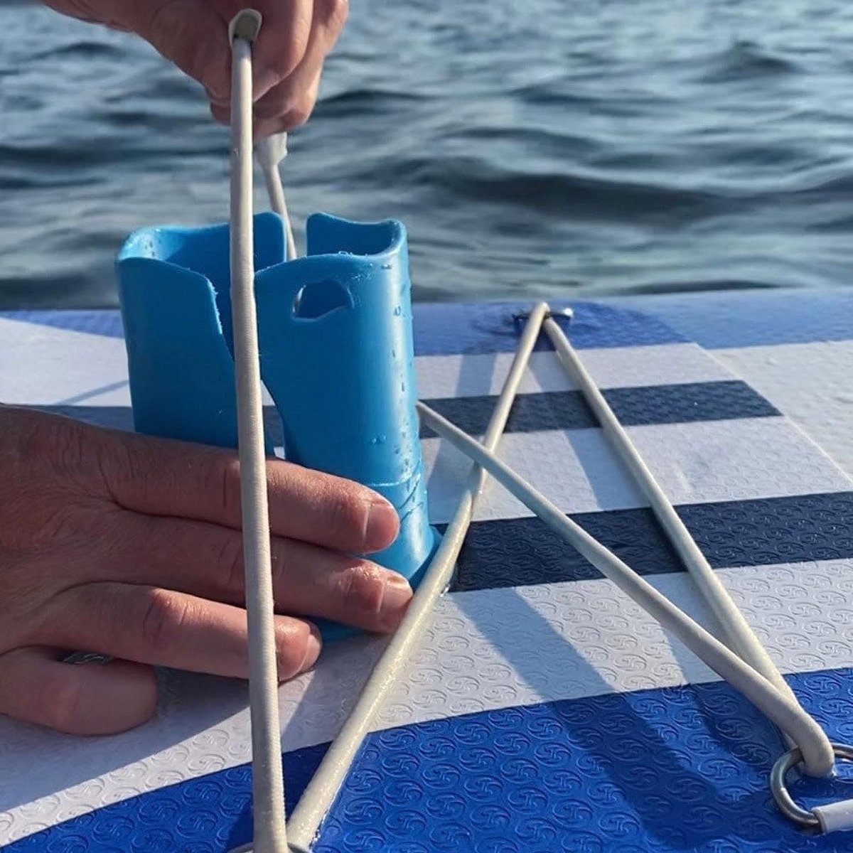 Paddle Board/SUP Cup Holder Water Bottle Holder Pink - Boat, Kayak, Surfboard, Camper, Desk, Swimming Pool, SUP