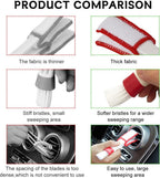 Blind cleaner - 2 pieces - Blind cleaner - Mini dust cloth - Blind cleaner - Ventilation brush - Dust cloth - Dust-free blinds - Easy to grip - Ideal cleaning tool - For car air vents - Microfiber dust cloth