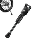 18 Inch - Bicycle Stand for Children's Bikes - MTB Kickstand - Single Bicycle Stand - Bicycle Accessories for Children - Bicycle Stand - Side Stand for Bicycles - Bicycle, E-Bike, City Bike & Mountain Bike - Black - Easy to Install