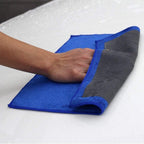 2 pieces - Car clay cloth - Car wash towel - Car cleaning towel - Clay bar - Clay towel - Clay bar towel - Car cleaning - detailing cloth - perforated polishing cloth - cleaning cloth - for car detailing, car cleaning - 30*30 cm - blue