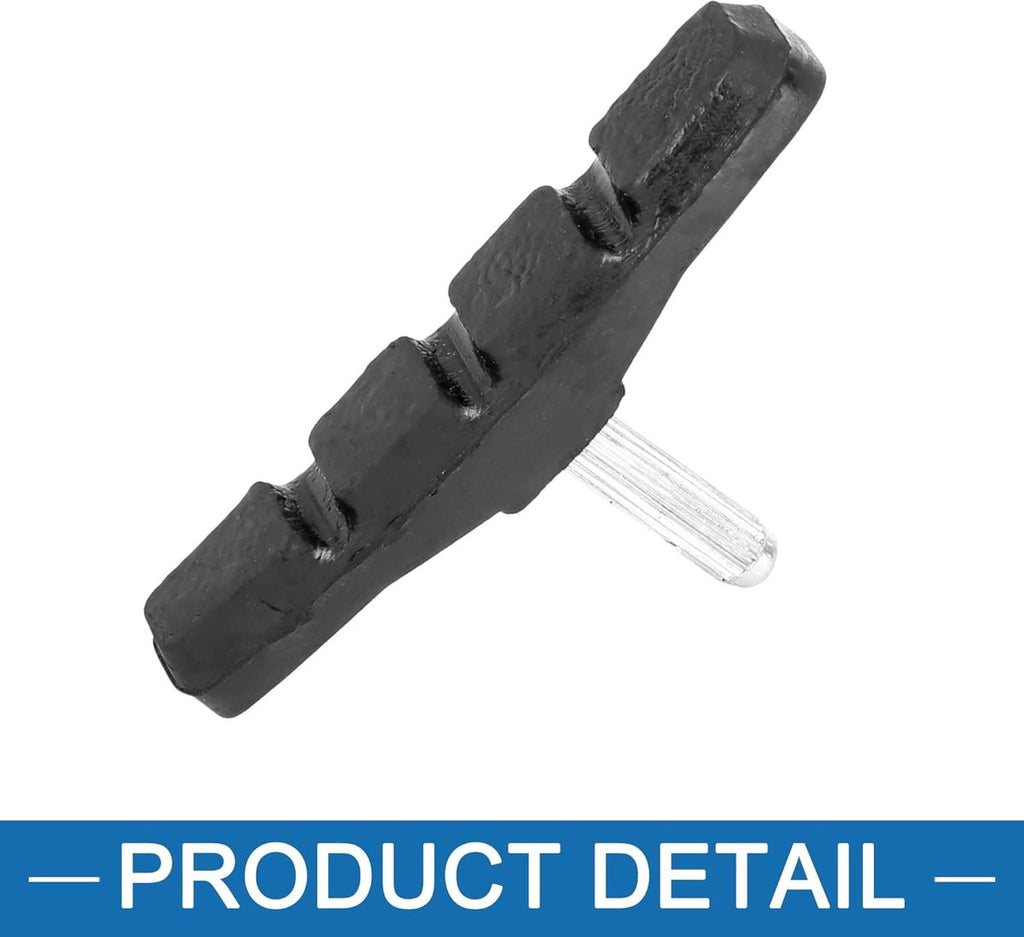 4 pairs - Brake pads - Bicycle brake pads - Bicycle Brake Pad Set - Brake shoe - Replacement brake pads - Brake pads for mountain bikes - Rubber bicycle brake pads - rubber road bike brake boot - bicycle accessories - for bicycles, mountain bikes - 70 mm