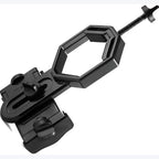 Universal Phone Holder for Telescope - For Eyepiece Diameter Ø 2.5 - 4.8cm - Mobile Phone Adapter Mount - Clip-on Design - For Spotter's Binoculars / Telescope - Adjustable - Black - ABS and Aluminum Alloy