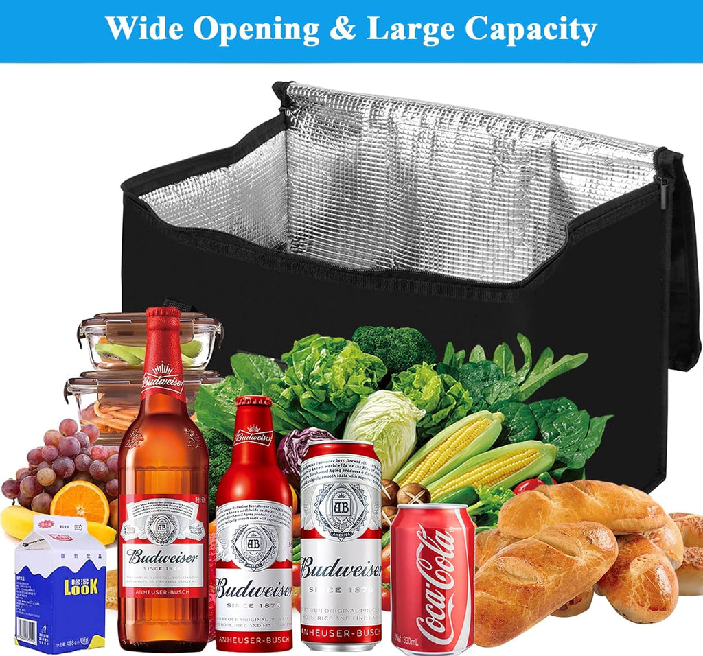 Cooler Bag 40L Insulated Soft Cooler Bag for Picnic Grocery and Food Delivery