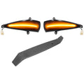 2x Dynamic LED Turn Signal Lights Yellow Mirror Mounted For Civic 8th (2005-2011) by DEBUNS