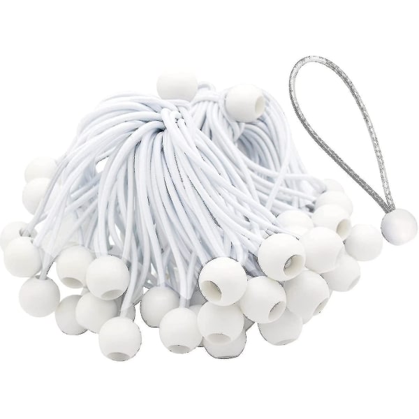 Rubber Straps with Buckle 50 Pack for Tents Marquees Banners Tarpaulins