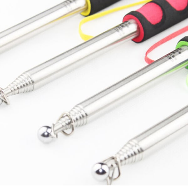 Portable Telescopic Flagpole 2m Extendable Handheld Windsock Random Color