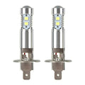 H1 LED Headlight Bulbs High and Low Beam Fog Lights 100W 6000K Conversion Kit 2x