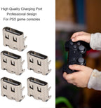 5pcs Type C Charging Port for, Replacement Controller USB C Charging Socket, Standard Type C Interface