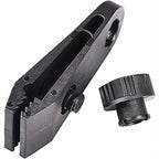 DEBUNS Heavy Duty Tent Clamps, 12 pcs Black Instant Awning Clamp for Tent Tarpaulin Caravan Garden Shelter