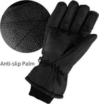 Gloves - Winter Ski Gloves - Warm Gloves - Non-slip Thick - Waterproof - Suitable for Cold Weather - Cycling Gloves - Size S/M