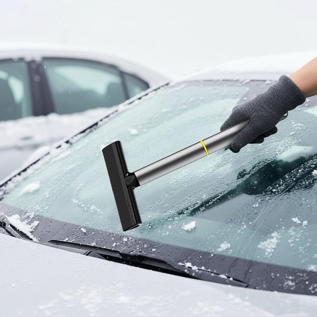 Car Snow Removal Tools - Snow Plows - Car Snow Shovels - Car Wiper Blades - Windshield and Window Cleaning Tools - Handy for Clearing Snow from Home and Vehicle.