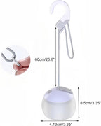 Night Light - Outdoor Camping Lamp - Atmospheric Decorative Lighting - Round Camping Lamp - 3 Brightness Levels - Hook Mount - Suitable for emergencies, tents, fishing, and other occasions. (White)