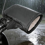 Motorcycle handlebar gloves - riding gloves - PU leather motorcycle handlebar gloves - winter motorcycle gloves - warm gloves - electric scooter gloves - daily commuting gloves for men and women