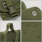 Waterproof Tactical Shooting Mat, Anti Slip Folding Pad with Carry Strap for Camping, Hunting, Picnics and Outdoor Training, Army Green