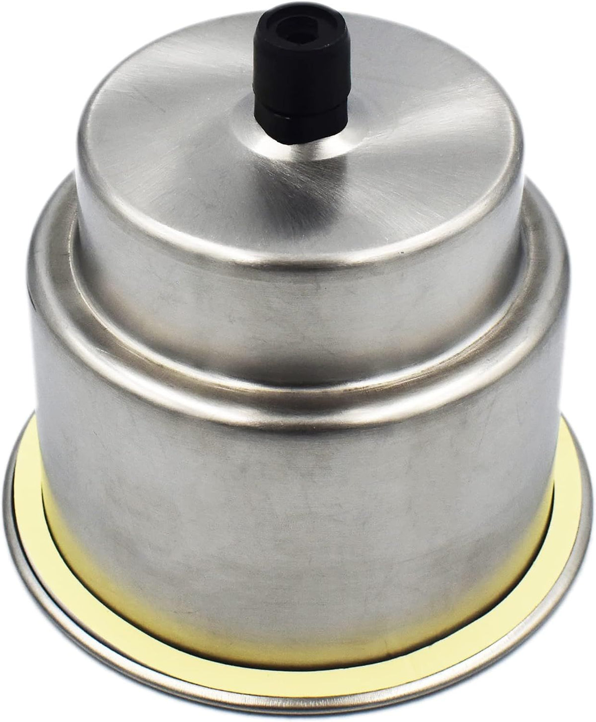 2 Pack Stainless Steel Boat Drink Holders with Drain, Recessed Marine Cup Holders for Boats, RVs, Campers, Pontoon Seats and Cabinets
