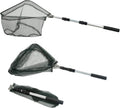 Telescopic Fishing Landing Net, Extendable Freshwater Net for Kids and Adults, Ponds, Lakes, Kayaks and Catch and Release, 102 to 160 cm